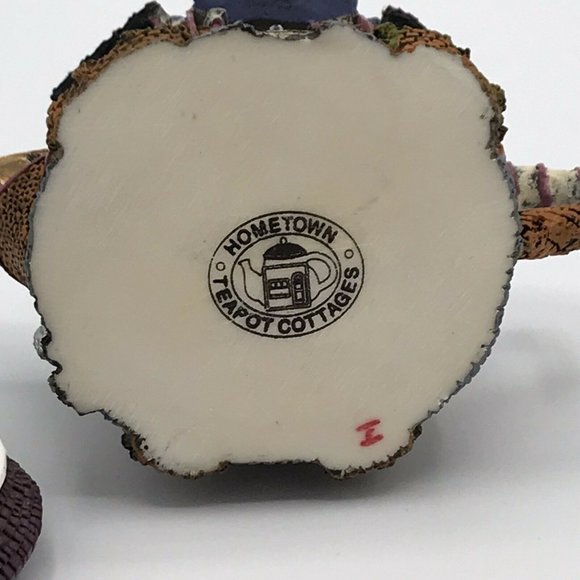 Hometown Teapot Cottages Collection Mini Figurine Hardware Store 3" Tall - Picture 7 of 7